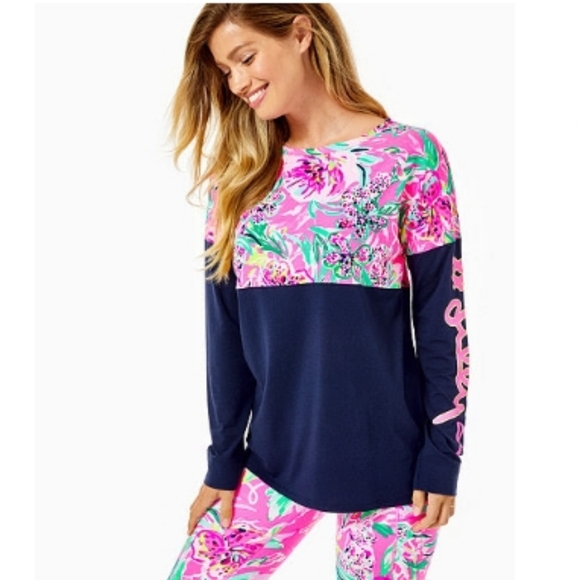 EUC Lilly Pulitzer Finn Top Size XXS - Picture 1 of 6